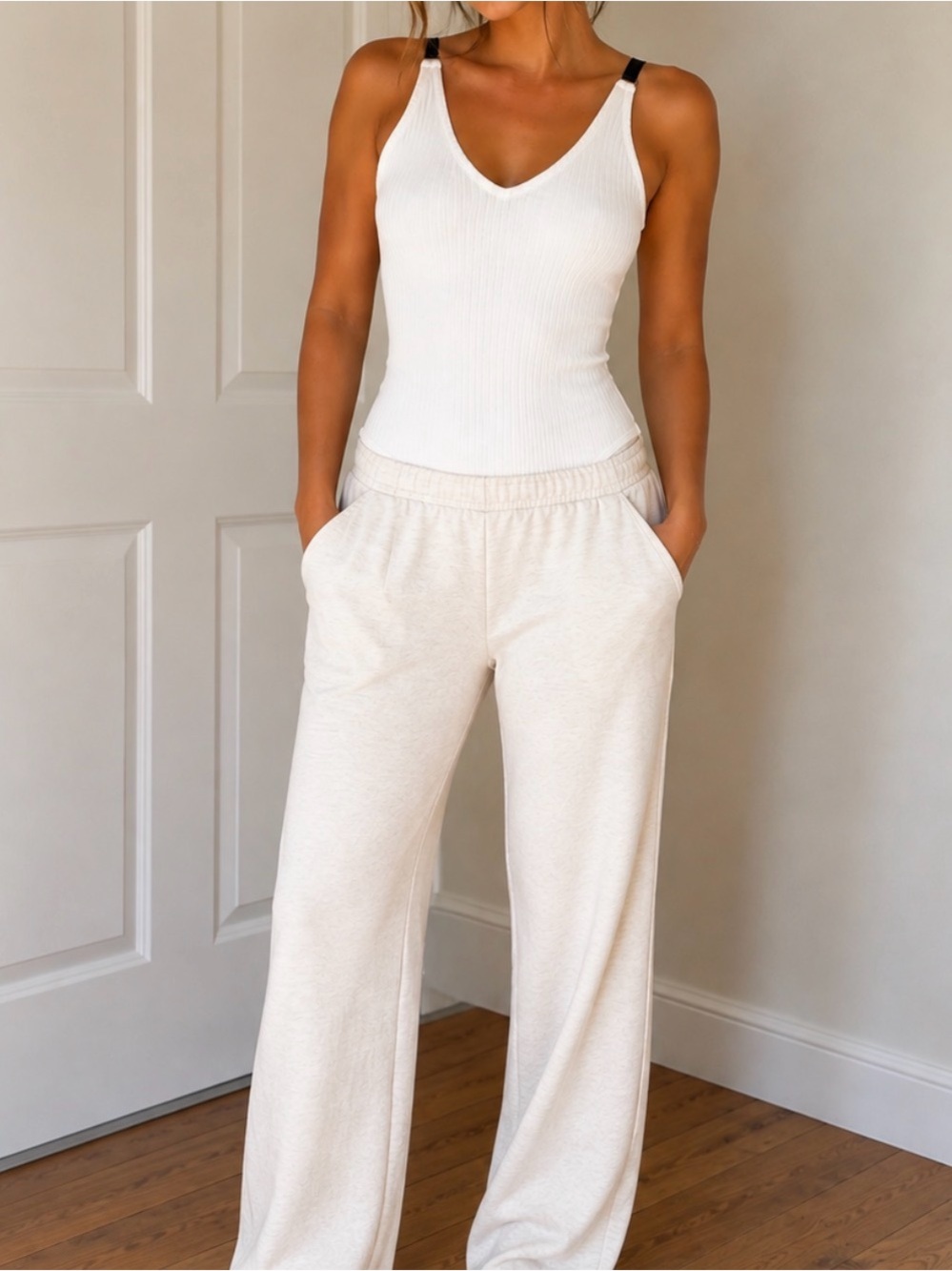 ATM Anthony Thomas Melillo White Ribbed Bodysuit – XS – NWT